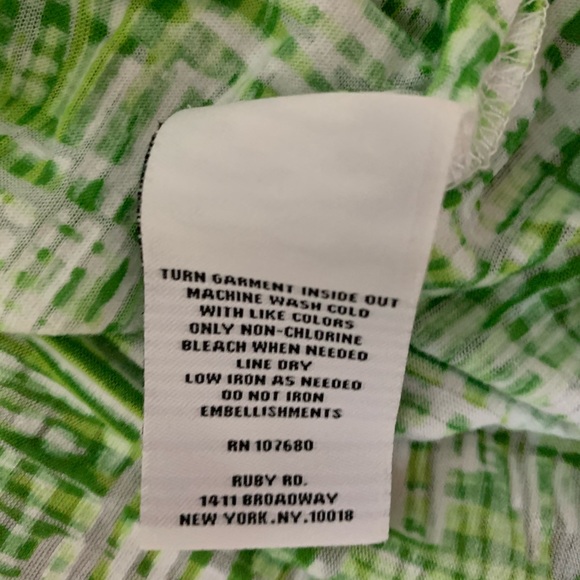 Ruby Road tee with beading PM EUC - Picture 8 of 8